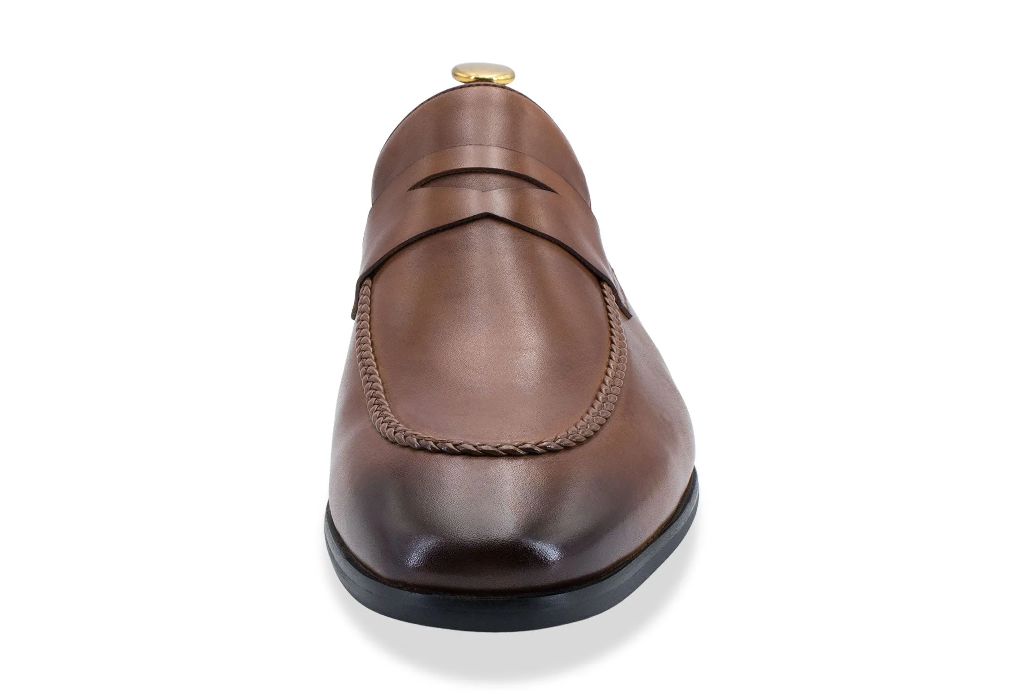 Global Fit Arrecifes Chestnut Penny Loafer