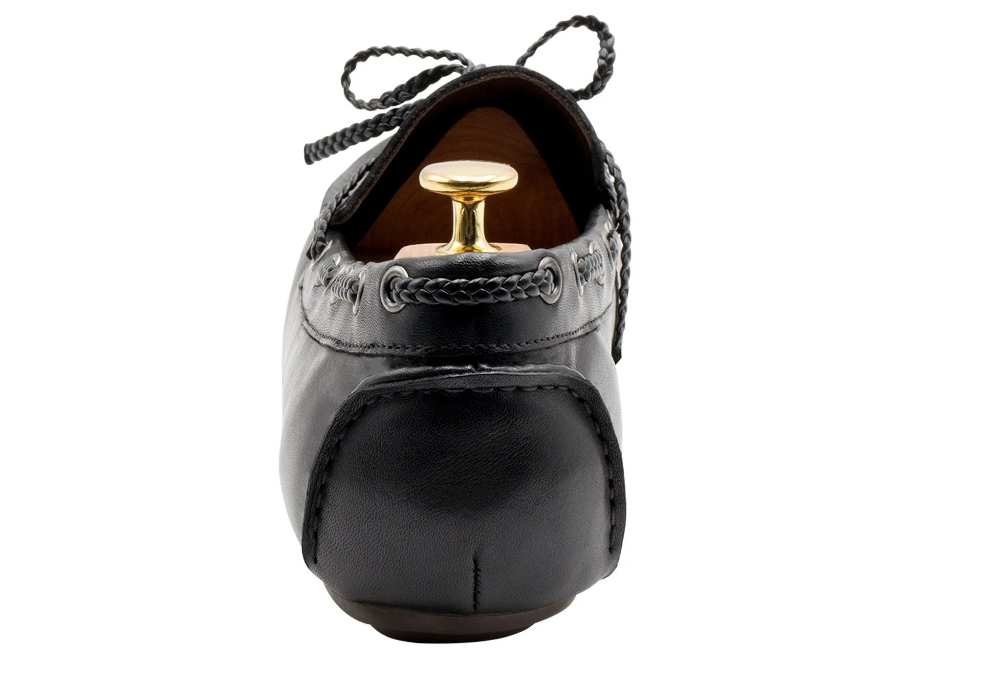 Esperanza Black Moccasins Star Mood