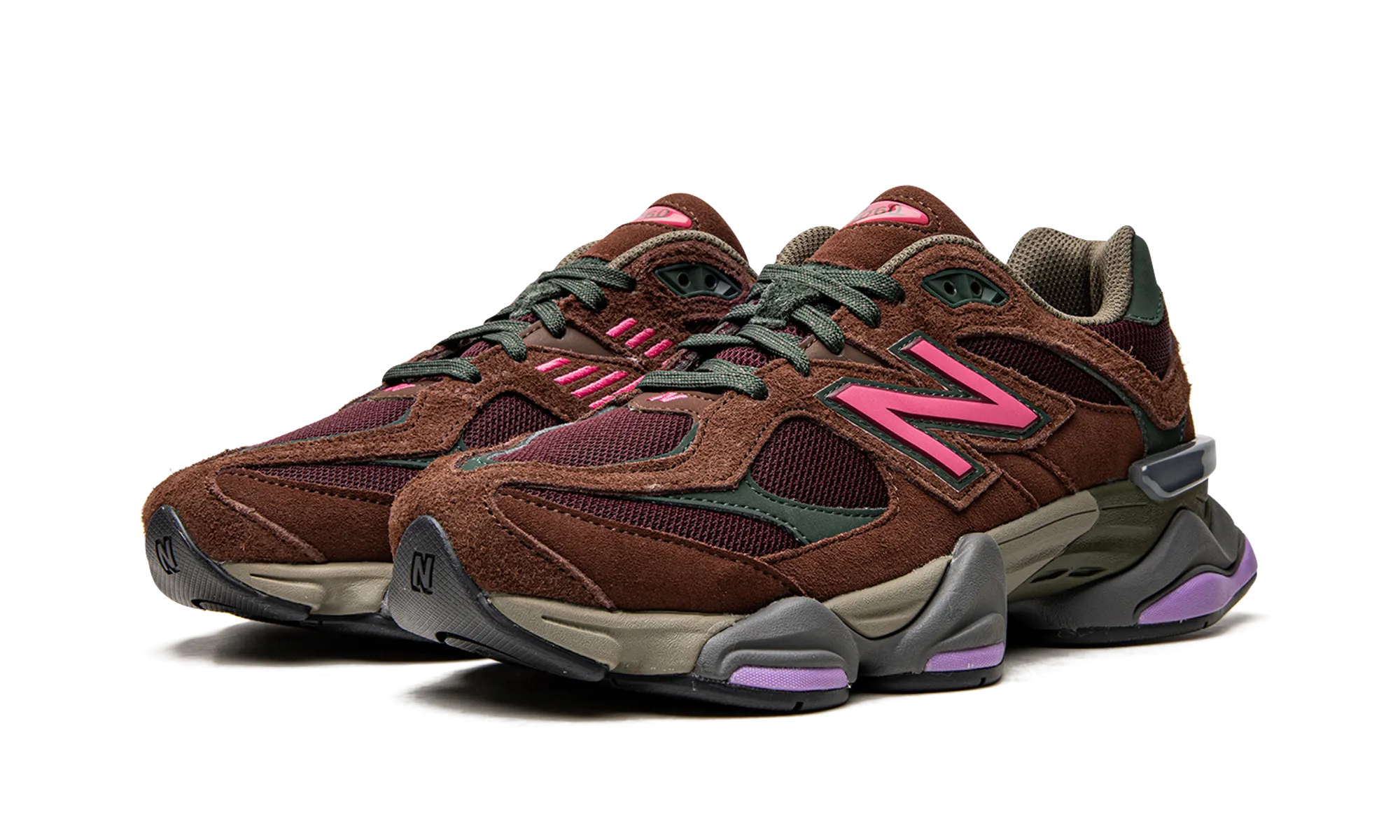 Stain Resistant Bright Jog 9060 "Rich Oak / Burgundy"