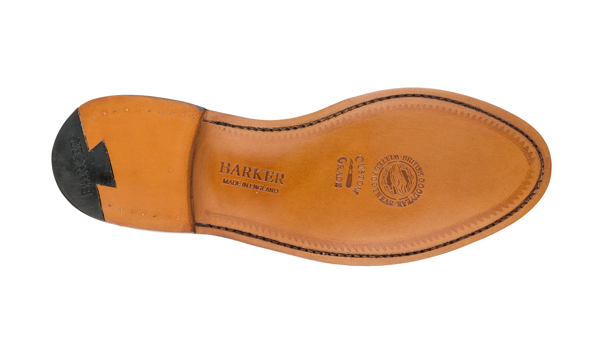 Padstow - Black Hi-Shine Balanced Step