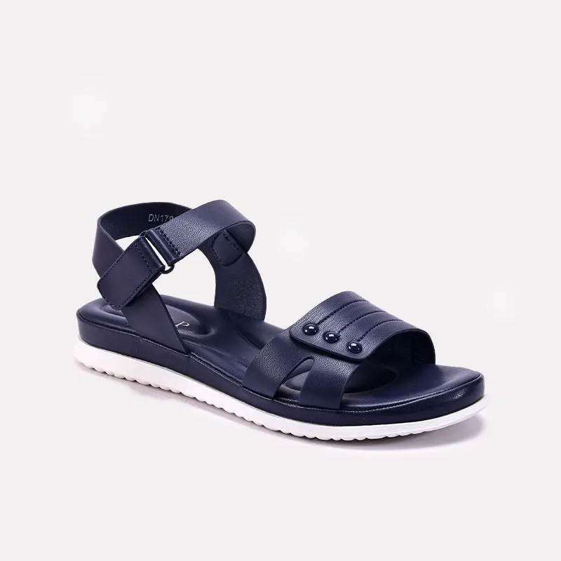 Flexible Fit Shoes Womens Blue Comfy Sandals 0421582