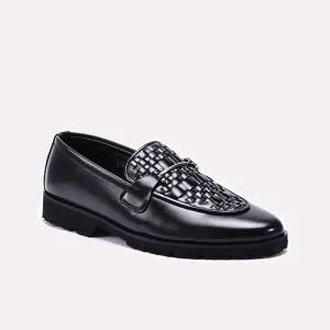 Fast Entry Black Exotic Formal Shoes 0111330