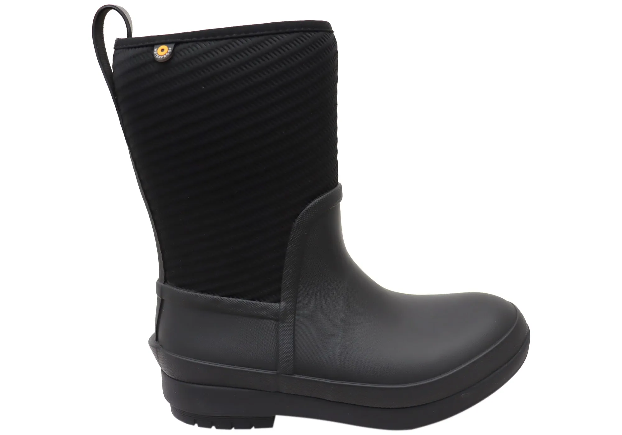Bogs Womens Crandall II Mid Zip Casual Waterproof Boots Durable Shell City Walking Comfort Lining Winter Walker