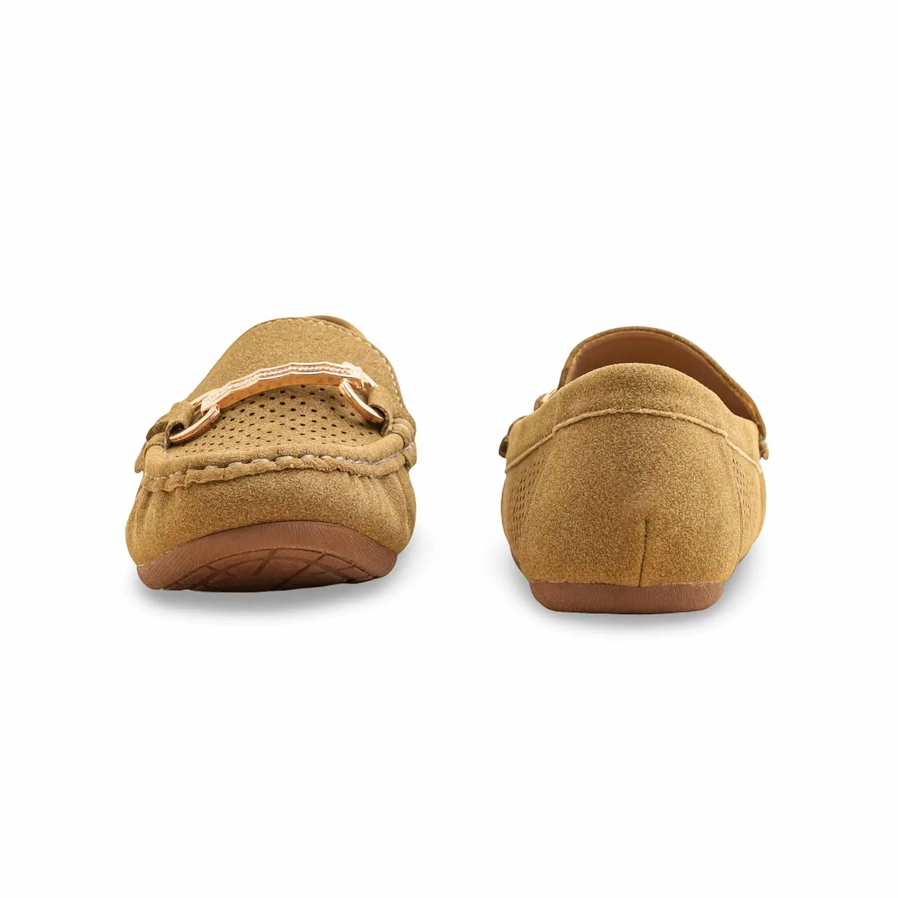 Brown Moccasin WN4498 Snow Path