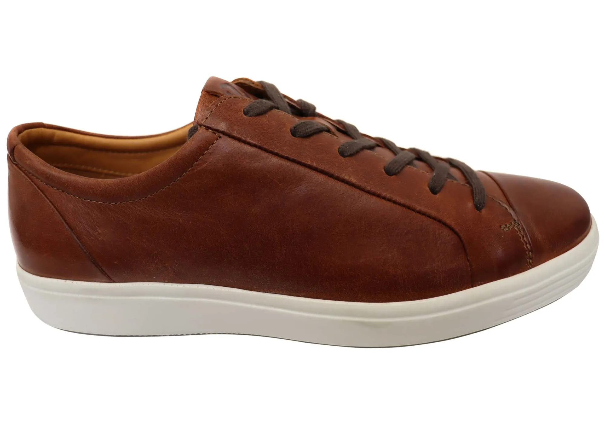 Runway Pop ECCO Mens Comfortable Leather Soft 7 Sports Classic Sneakers