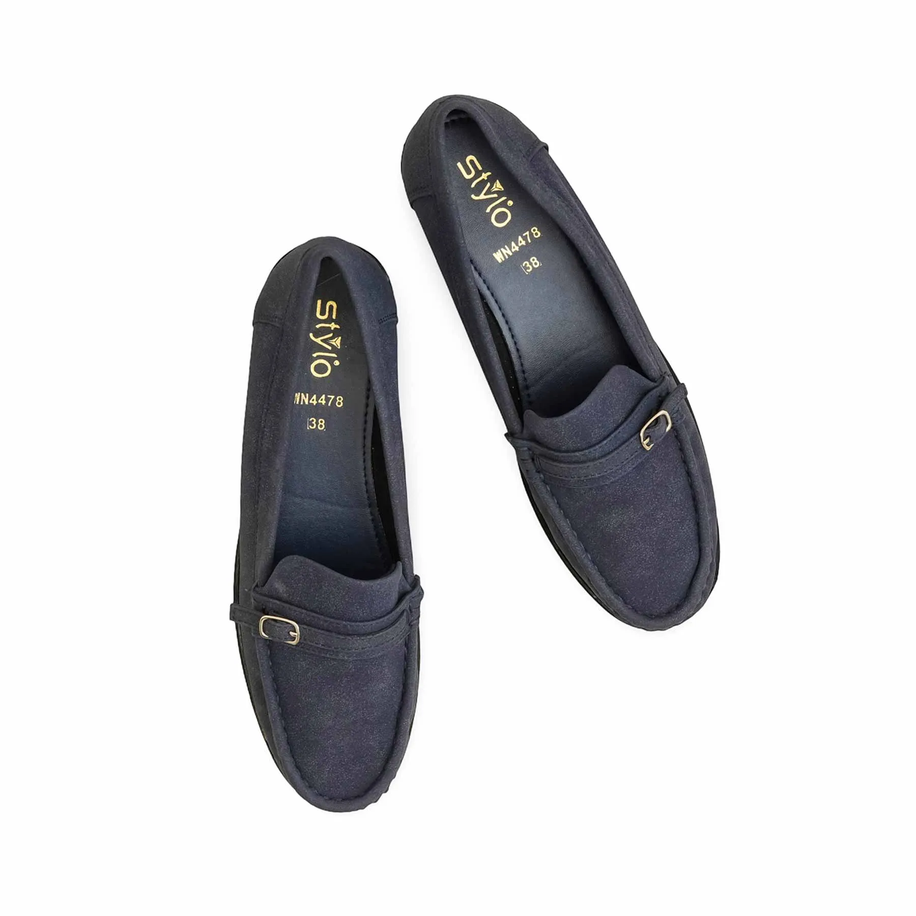 Dusk Step Navy Moccasin WN4478