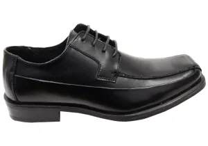 Crisp Details Stable Grip Slatters Regent Mens Leather Lace Up Dress Shoes