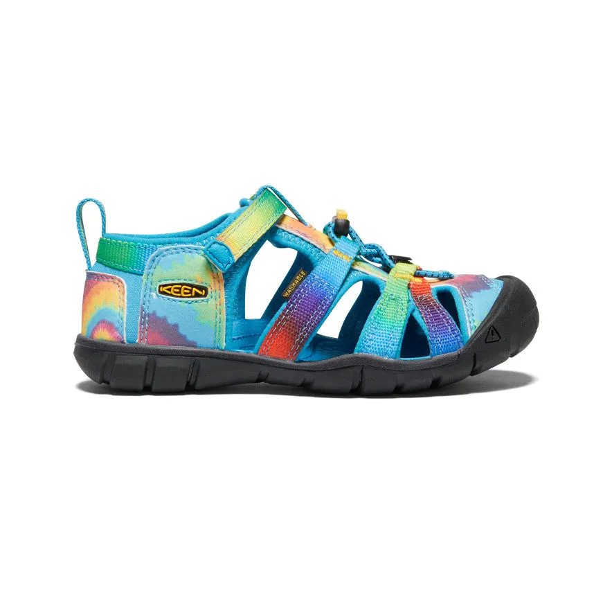 Little Kids' Seacamp II CNX  |  Vivid Blue/Original Tie Dye Durable Design Slim Profile
