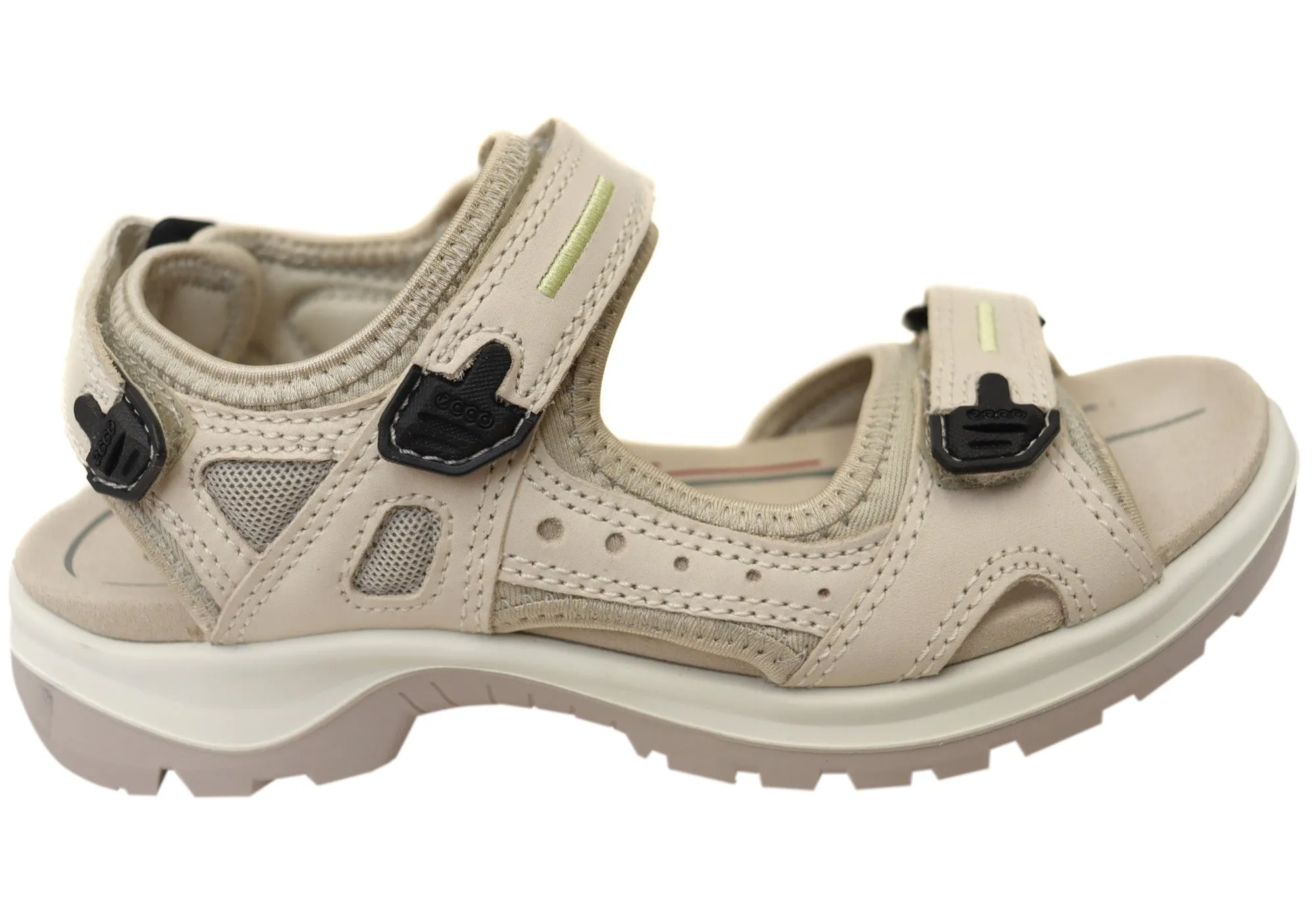 Arch support ECCO Womens Offroad Comfort Leather Adjustable Sandals