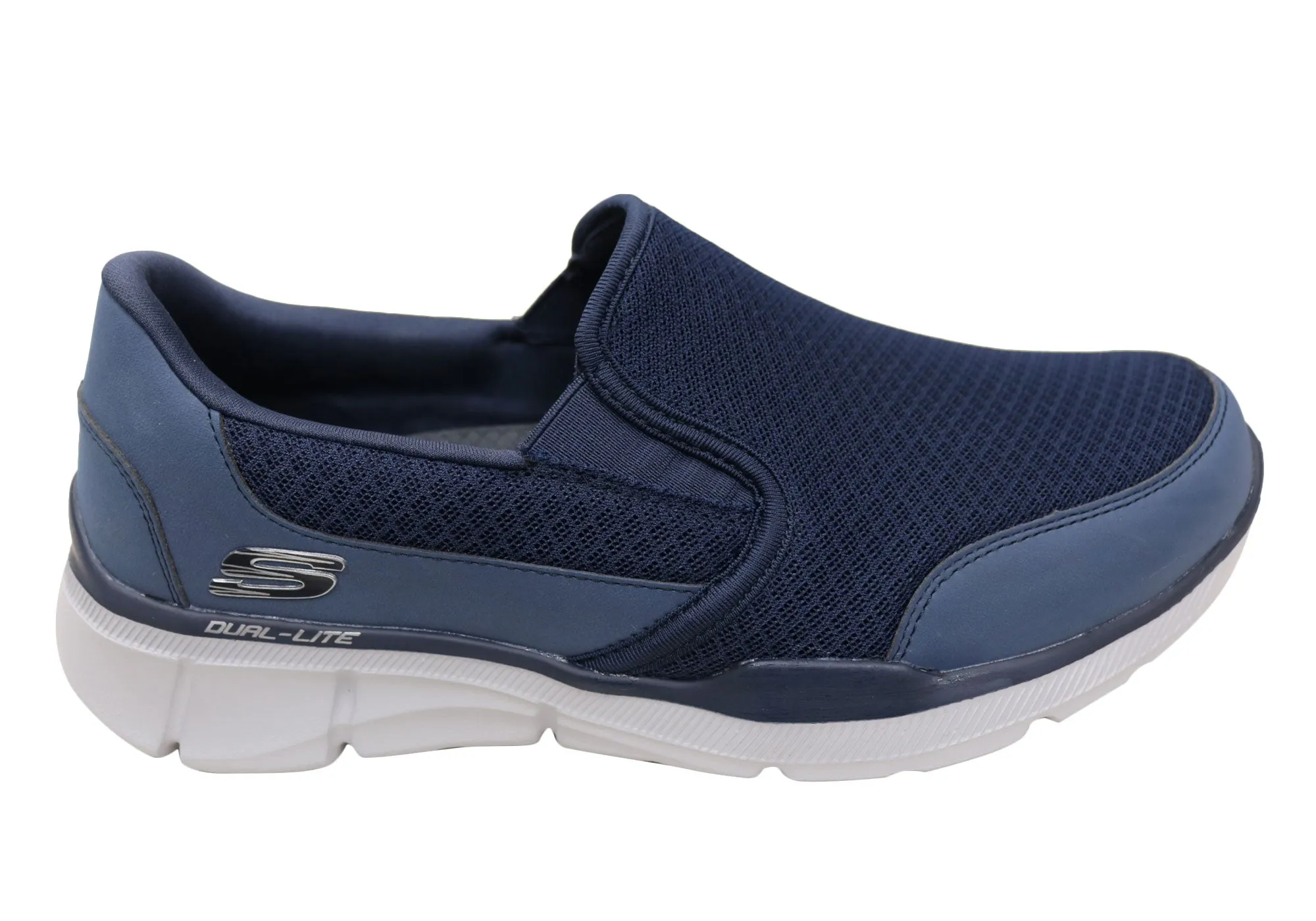 Easy Fit Shoes Skechers Mens Equalizer 3.0 Bluegate Memory Foam Shoes
