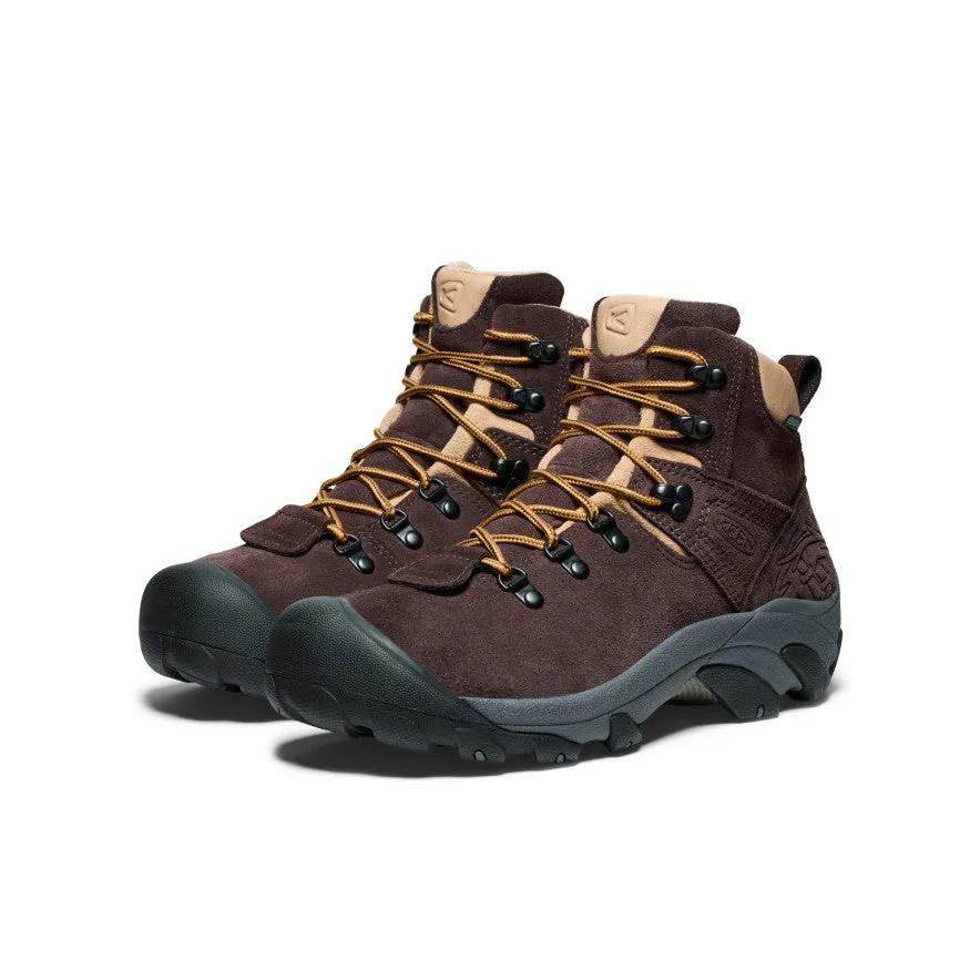 Men's Pyrenees Waterproof Hiking Boot x Mountain Research  |  Mountain Research Brown Wide Sole Waterproof Morning Walk
