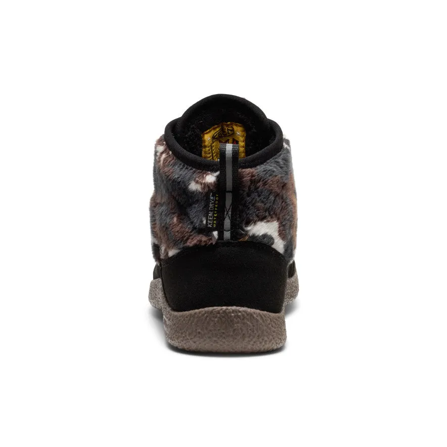 Gold Shine Big Kids' Howser II Waterproof Chukka  |  Black/Star White