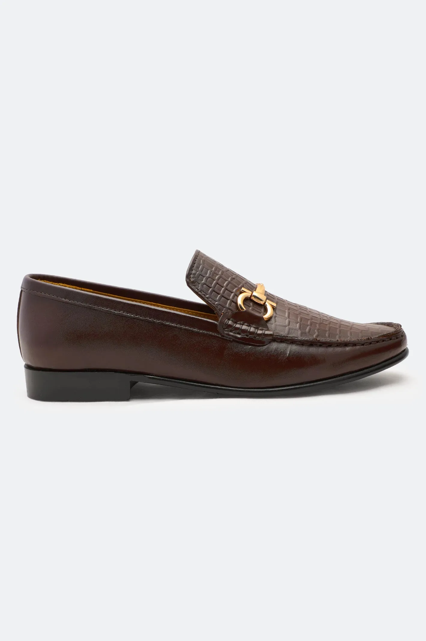 Brown Formal Moccasins Shoes Soft Ease