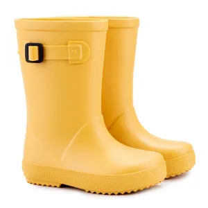 Effortless Style Igor Girl's and Boy's Splash Euri Rain Boots, Amarillo