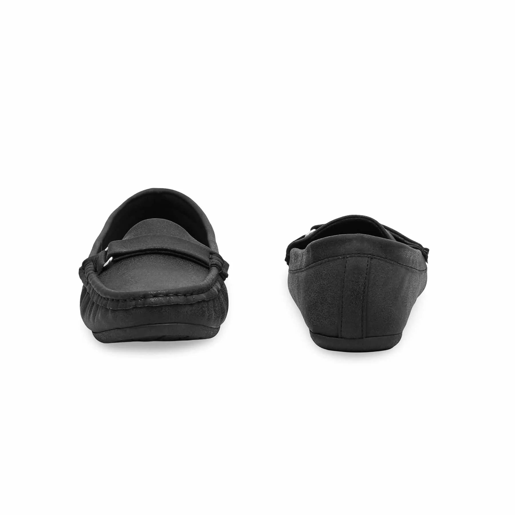 Black Moccasin WN4406 Mesh   lined