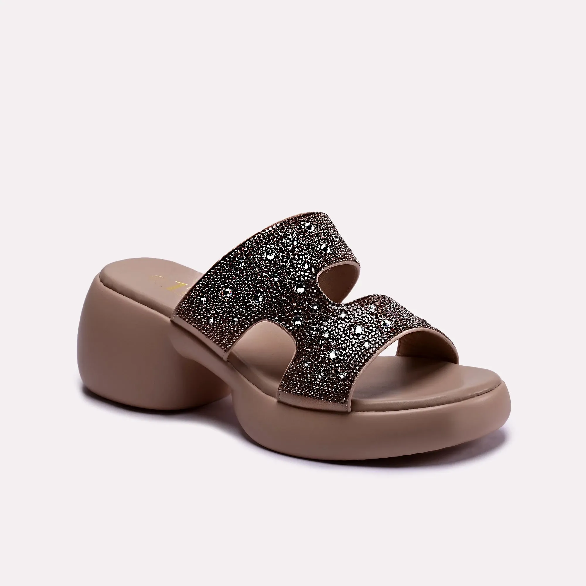 Flores Fawn Chunky Slippers 0412355 flexible shoes Casual Slides