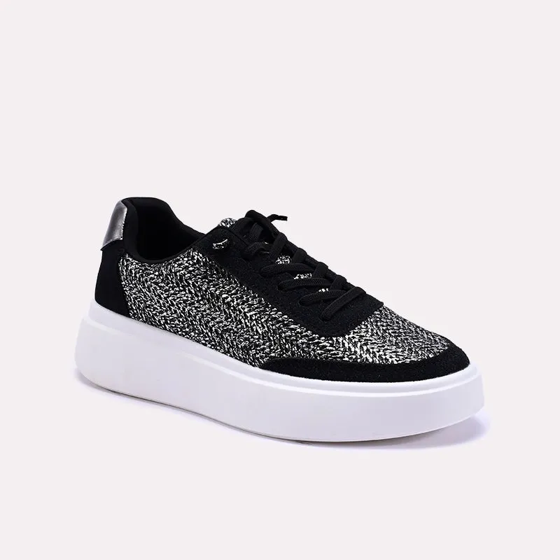 Balanced Zone Hyper Elastic Platform Celine Black Sneakers 0440767