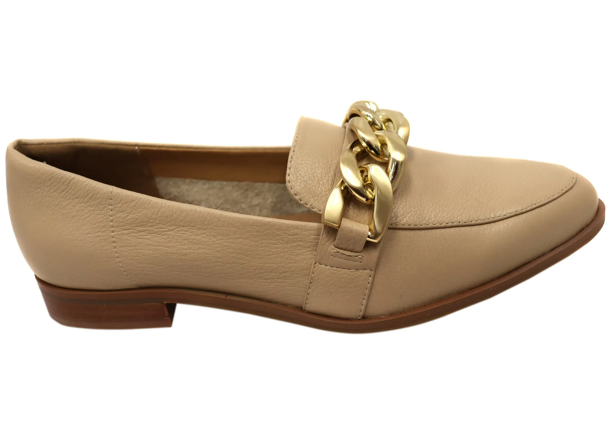 Hush Puppies Mia Womens Comfortable Leather Shoes New York