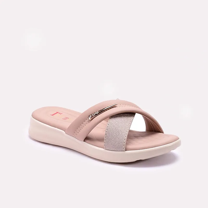 Fawn Comfy Casual Slippers 0412953 lace up closure Durable Straps