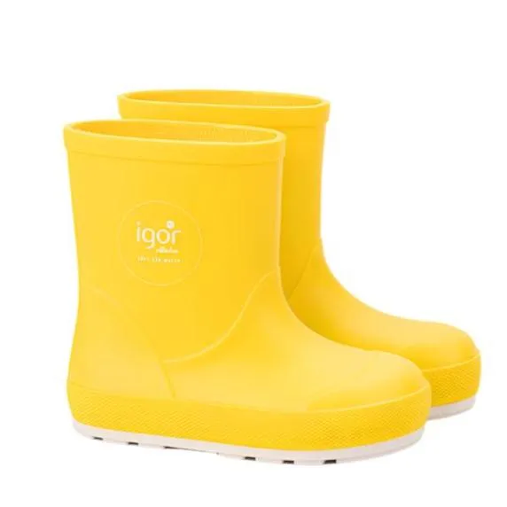 Igor Yogi Nautico Barefoot Rain Boots, Amarillo Quick Drying