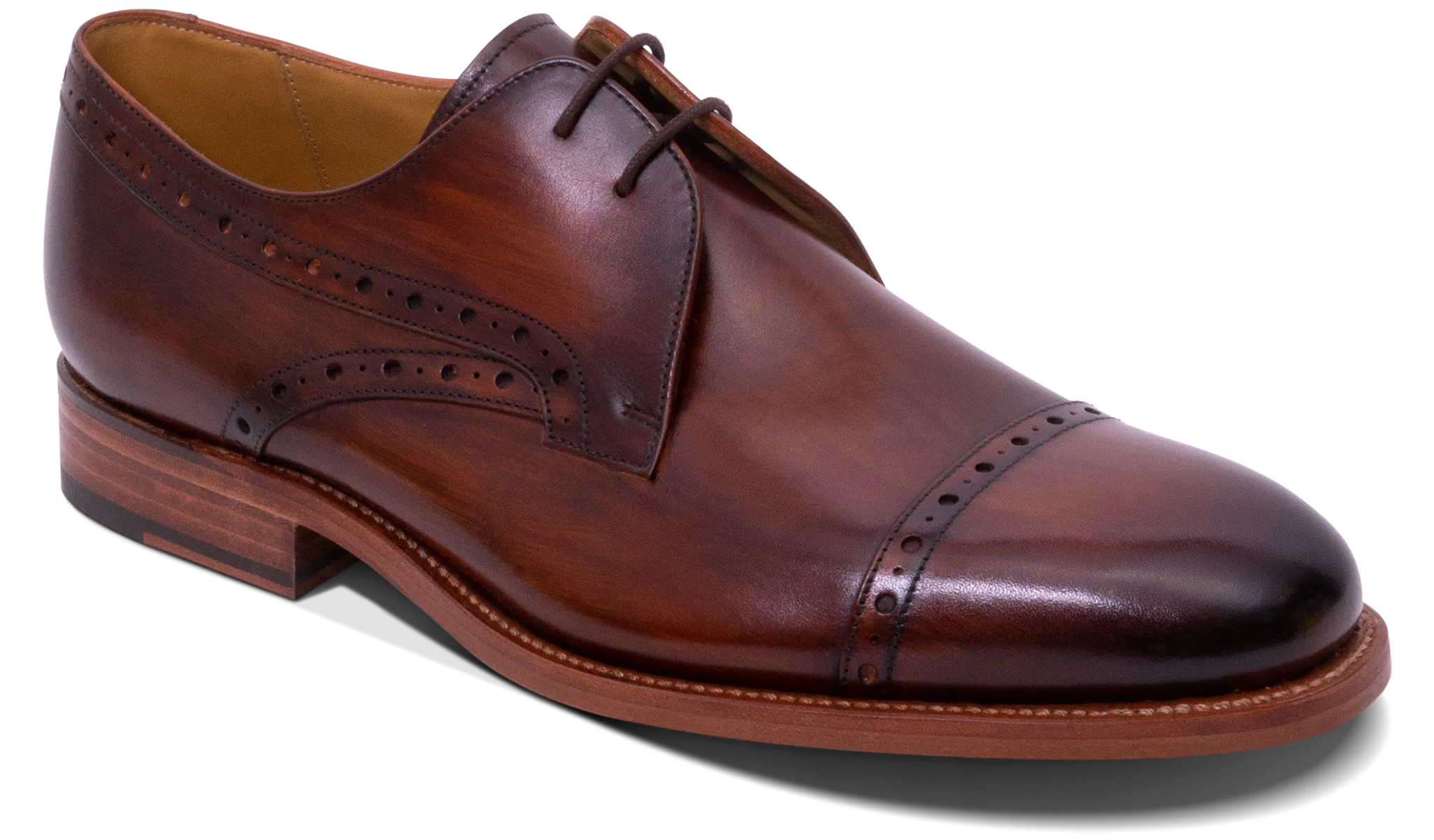 Wye - Hand Brushed Brown Groom Match Eye Spot