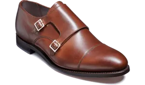 Patent Gloss Stable Grip White City - Mahogany Calf