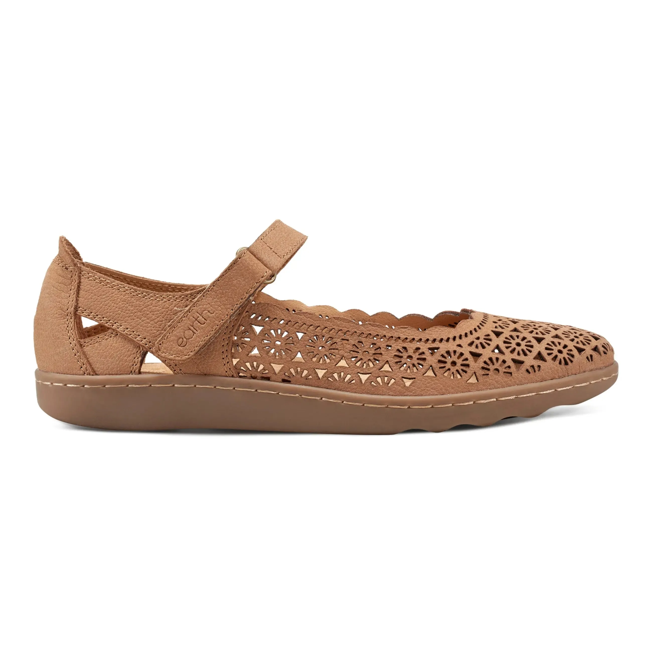 All Seasons Ankle friendly Lady Perforated Slip-On Ballet Flat