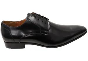 Quick Pace Florsheim Mens Kabul Plain Toe Derby EE Extra Wide Leather Shoes