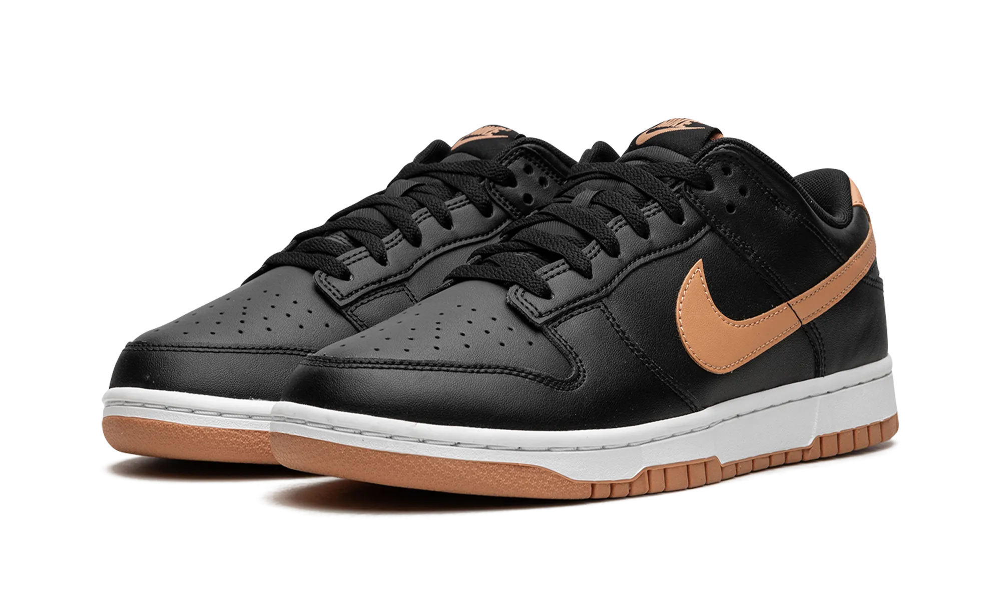 Dunk Low "Black / Amber Brown" Shock   Absorbing