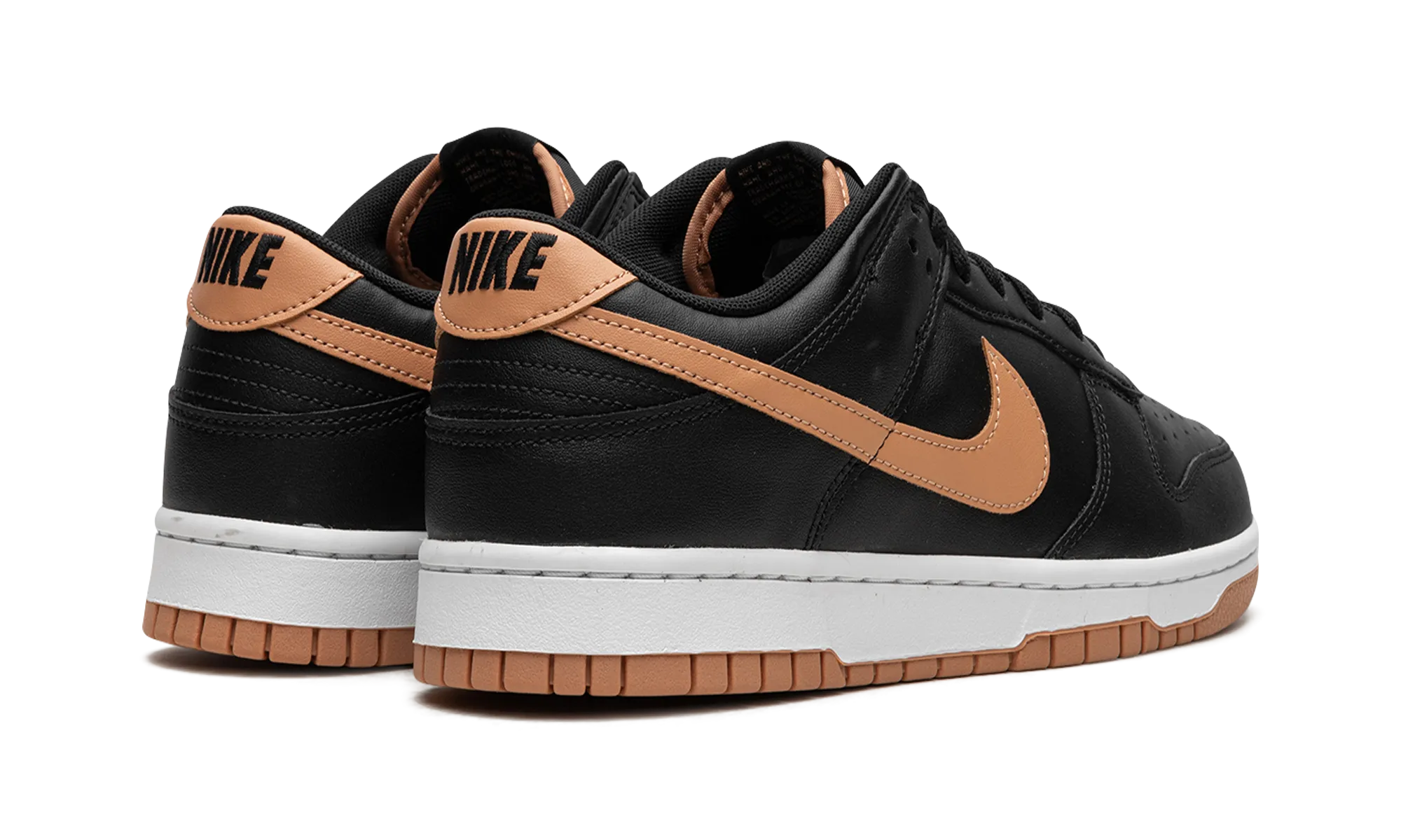 Ergo Tech Dunk Low "Black / Amber Brown"