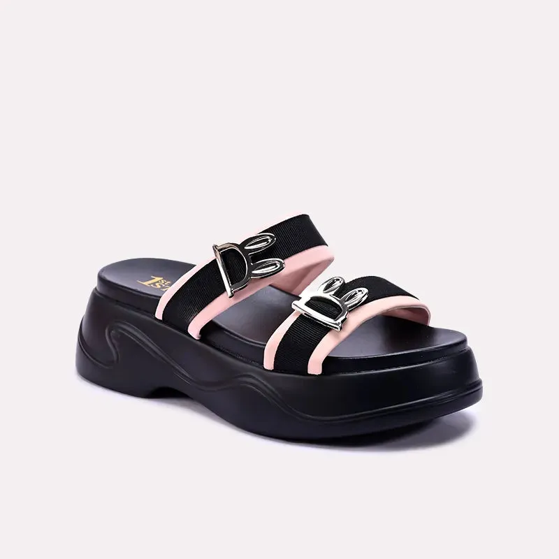 Simple Sandal Fit Comfort Strapping Adele Fawn Chunky Casual Slippers 0412697
