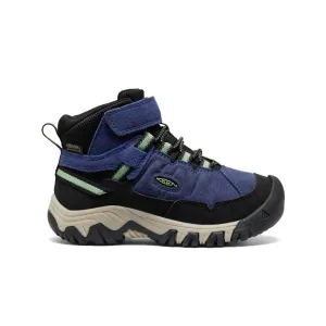 Waterproof Rainy Day Commuter Little Kids' Targhee IV Waterproof Hiking Boot  |  Skipper Blue/Hemlock