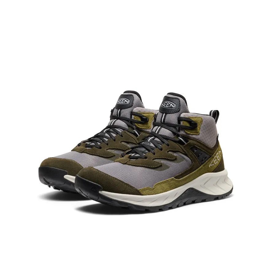 Men's Hightrail Waterproof Hiking Boot  |  Steel Grey/Forest Night Leather Cool