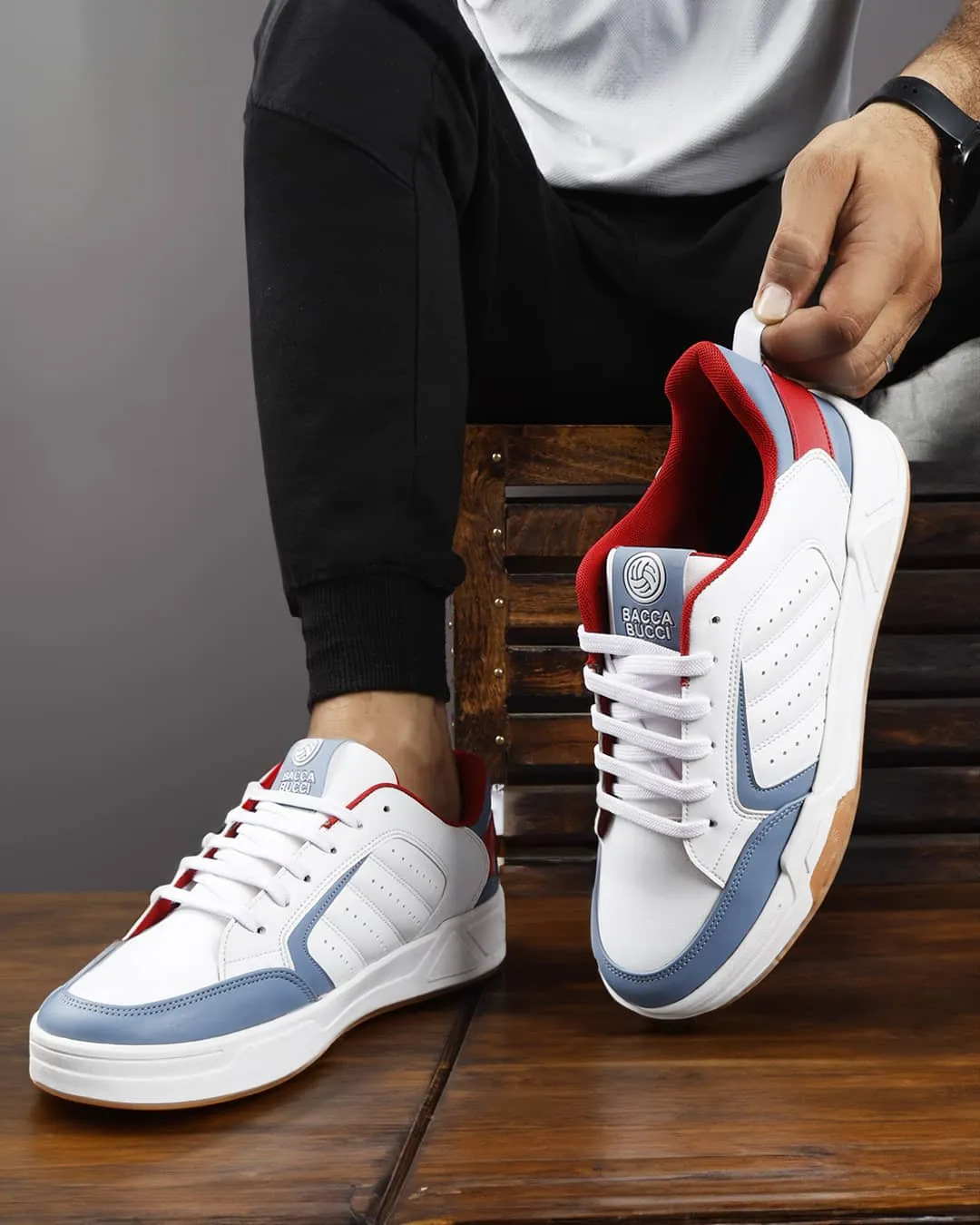 Padded collar Anti Slip Bacca Bucci Manhattan Low-Top Sneakers