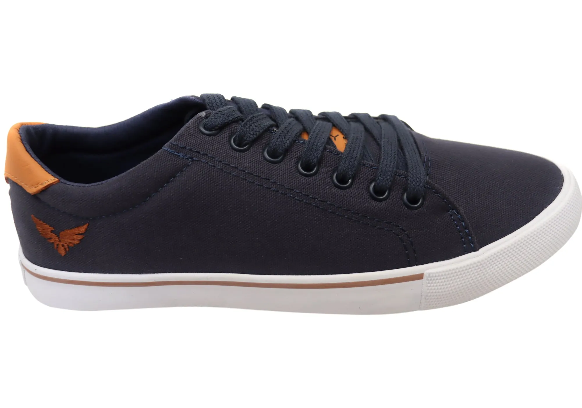 Eagle Fly Anderson Mens Lace Up Casual Shoes Made In Brazil Smooth   surface Step Safe