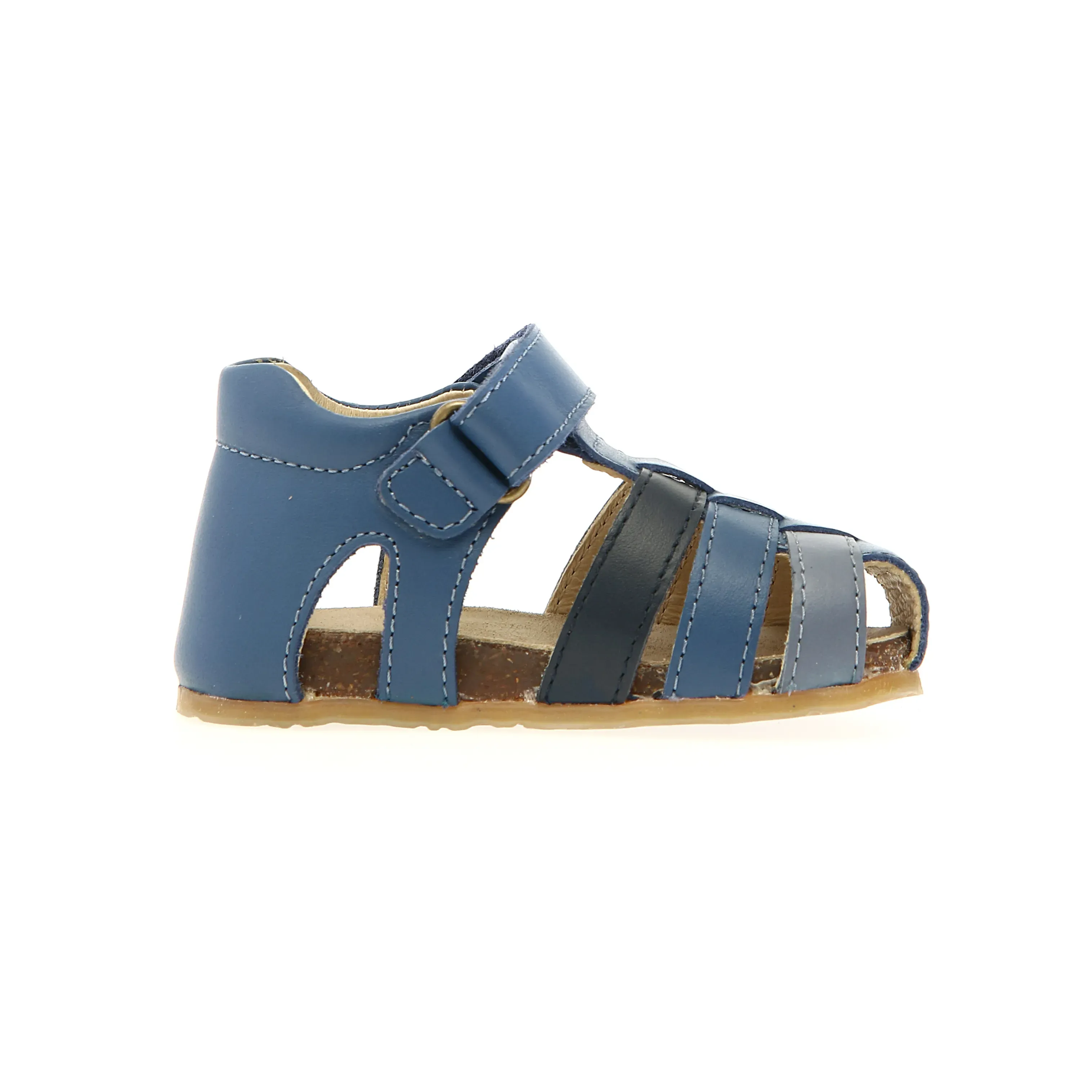 Sporty Design Falcotto Boy's Alby Sandals - Azure / Navy / Celeste