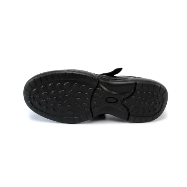 Mt. Emey 9205 Black - Women's Light Weight Mary Jane Strap Smart Casual Mesh Breath