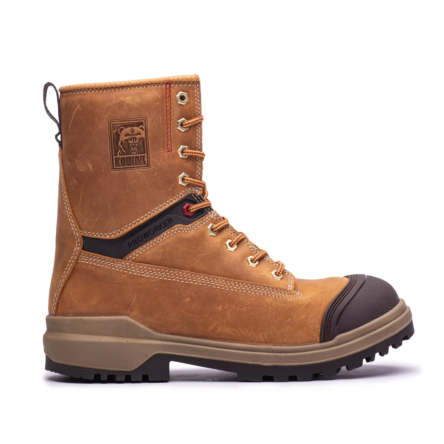 ProWorker Master Men's 8" Composite Toe Work Boots 4NK3WT High Traction Urban Commute Durable Comfort