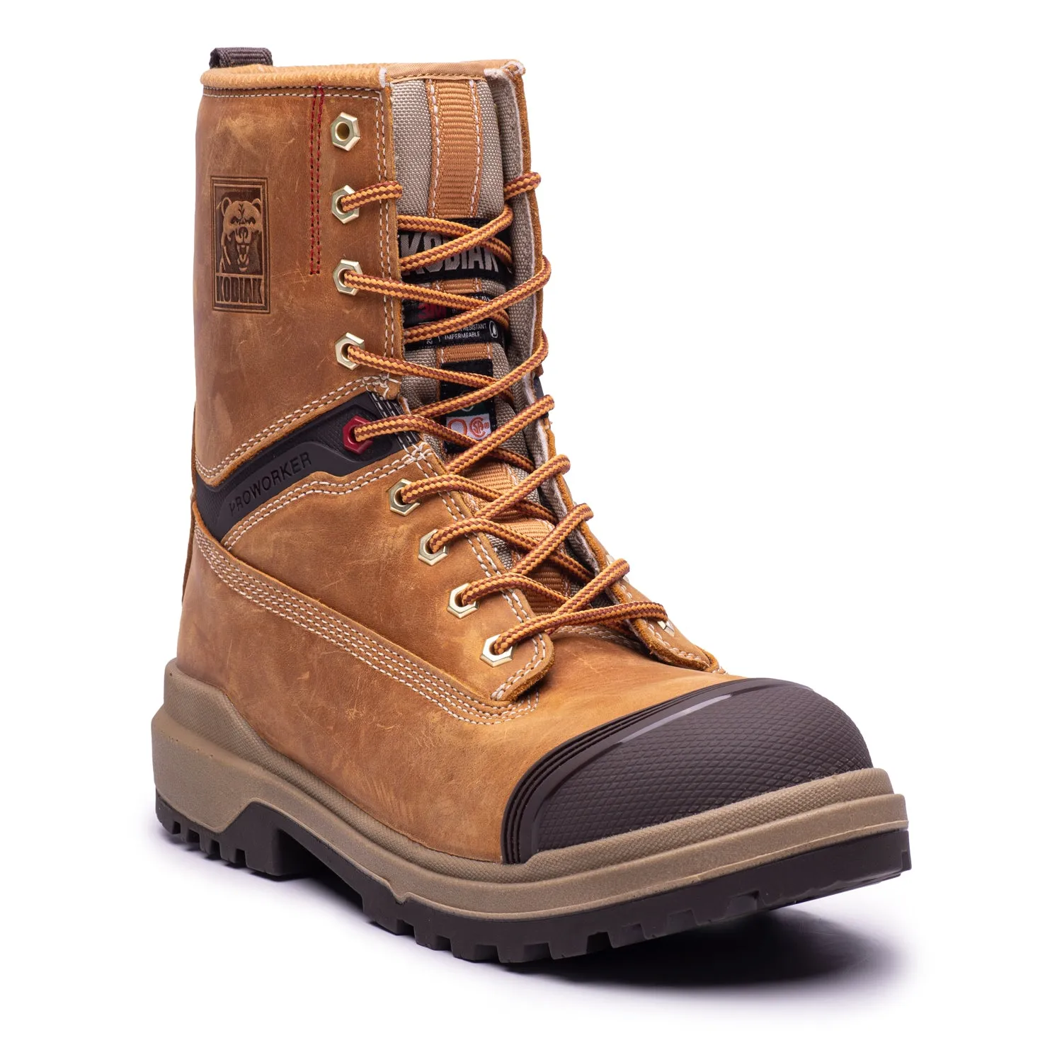 ProWorker Master Men's 8" Composite Toe Work Boots 4NK3WT Easy Clean