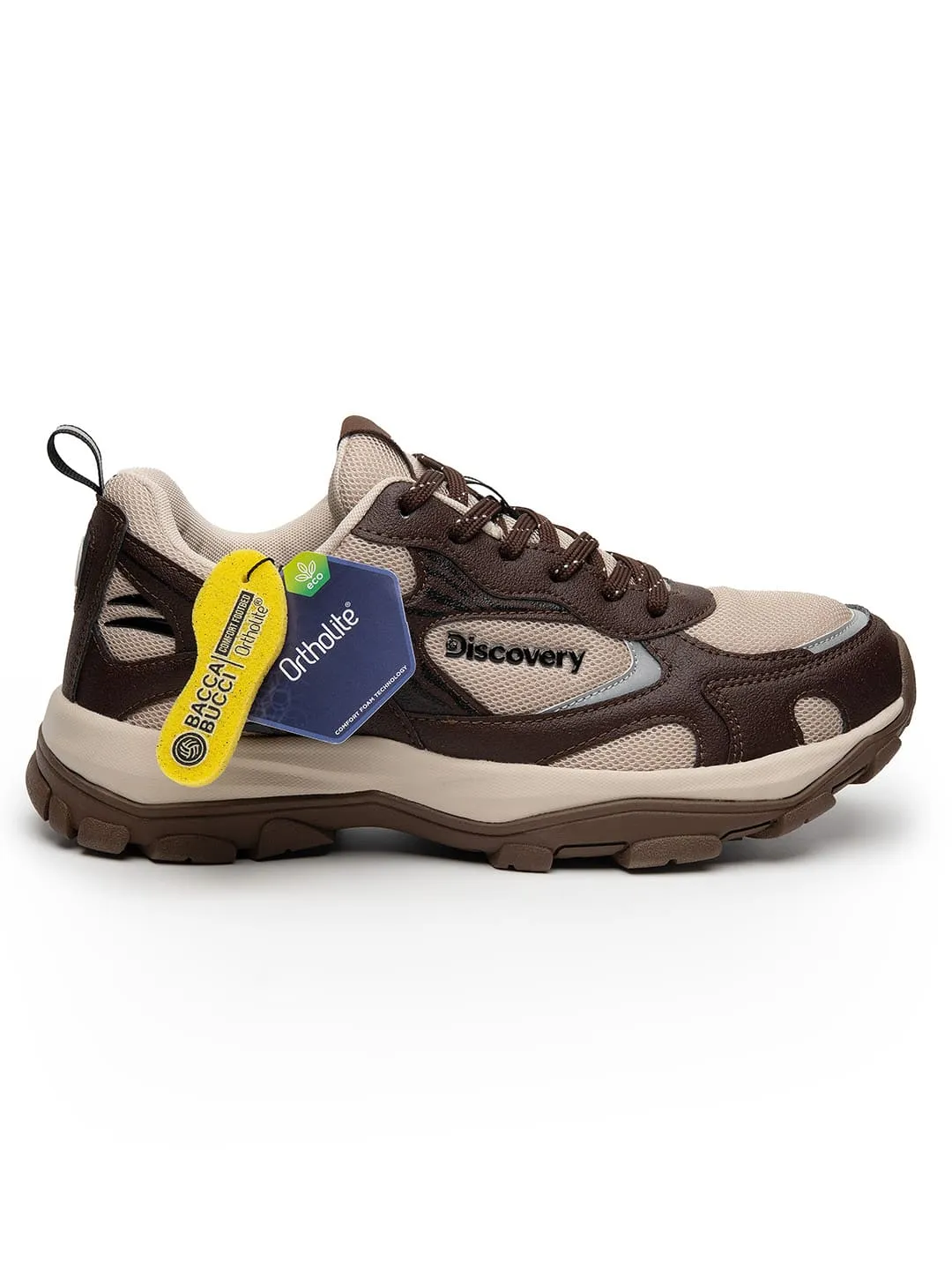 Bacca Bucci x Discovery Trek 0.1 Men's Trekking & Trail Hiking Shoes Foam Base Low Profile