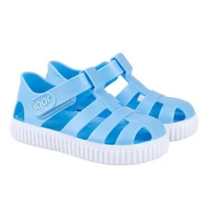 Igor Boy's and Girl's Nico Sandal - Celeste Stay Light