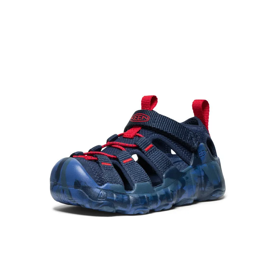 Chic Travel Shoes Breathable Comfort Little Kids' Hyperport H2 Sandal  |  Naval Academy/Red Carpet