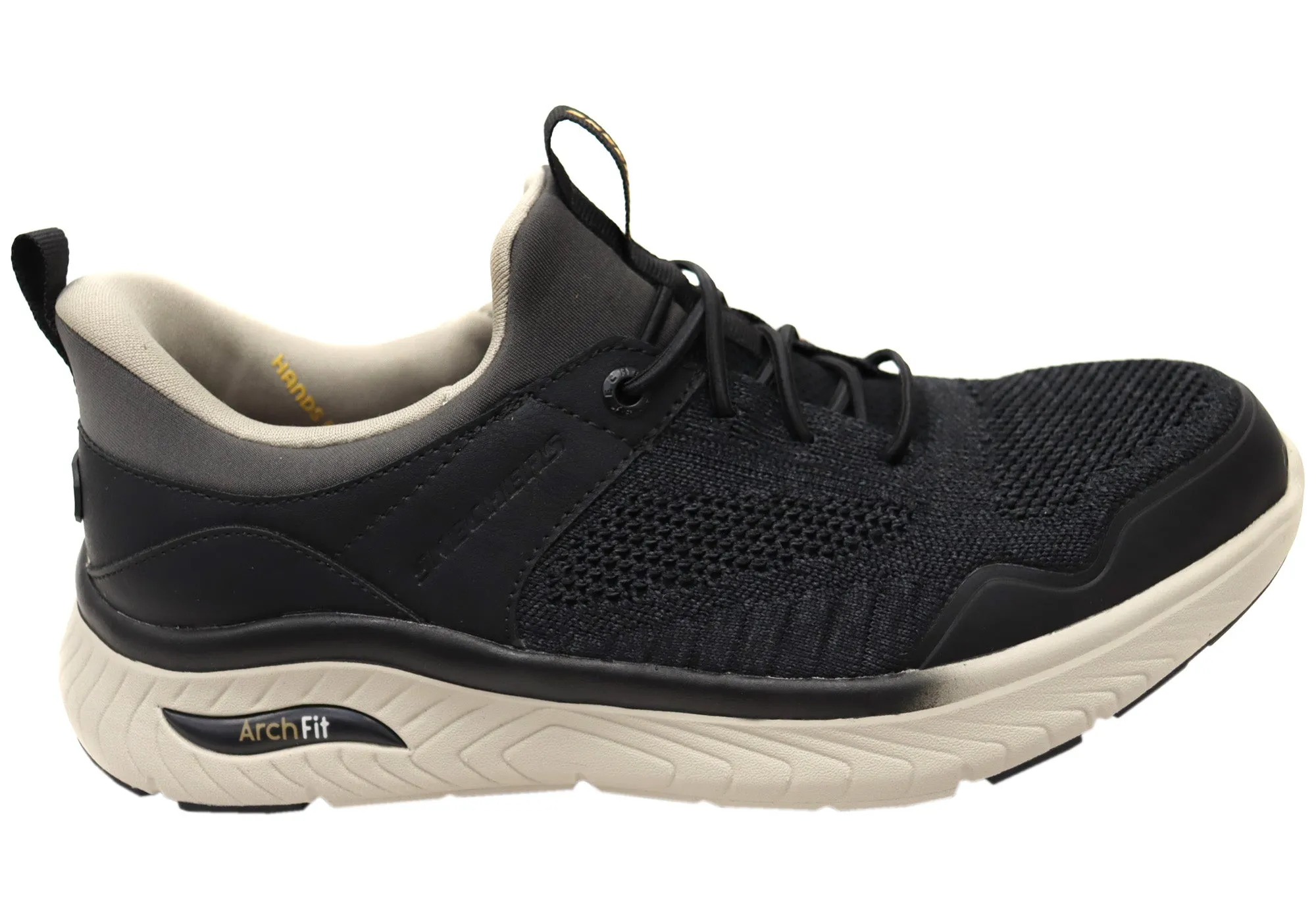 Fresh Design Skechers Mens Slip Ins Relaxed Fit Arch Crosser Emric Shoes