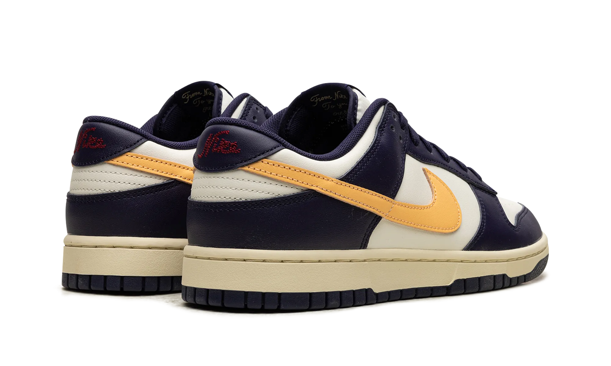 Dunk Low "From Nike, To You - Navy" Cozy Lining