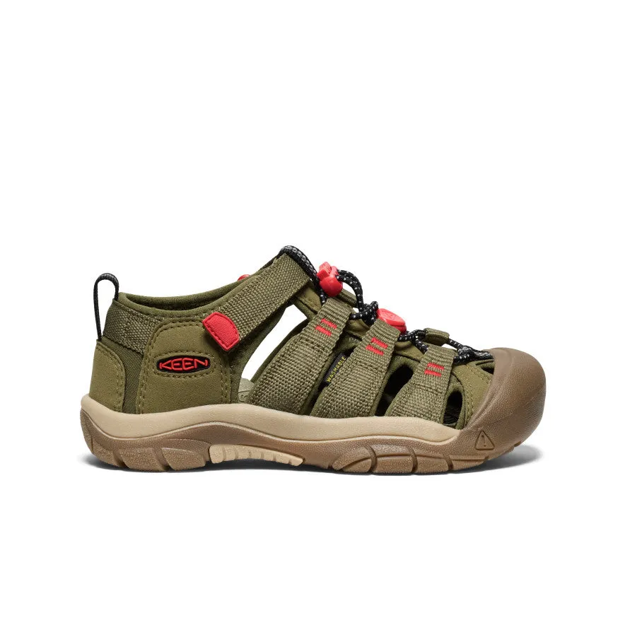 Modern Fit Big Kids' Newport H2  |  Martini Olive/Aura Orange