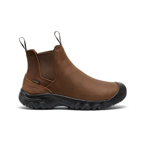 High Traction Outdoor Trek Men's Anchorage IV Waterproof Boot  |  Dark Earth/Black