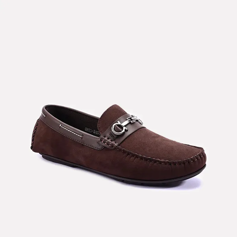 Brown Loafer Shoes 0130935 Wave Hike Lake Path