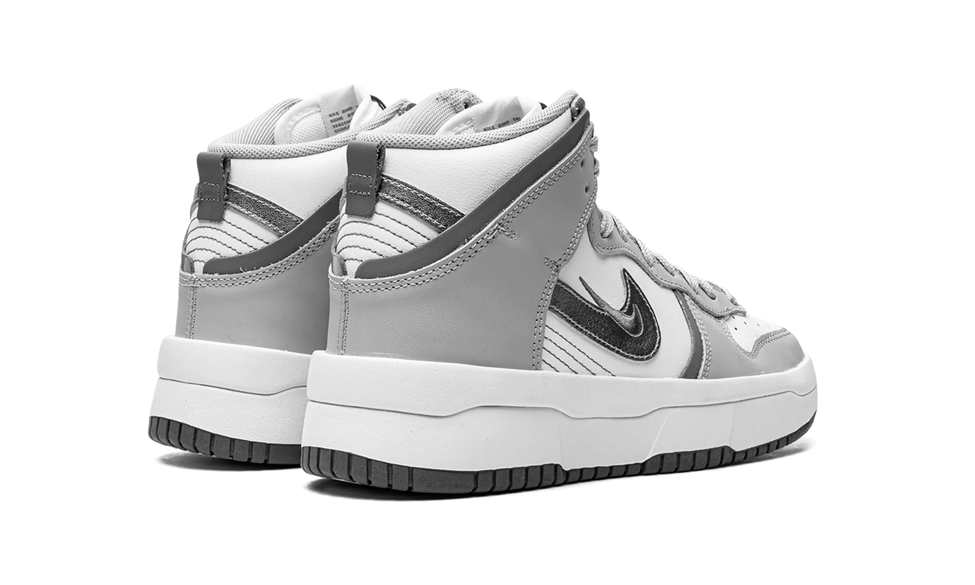 synthetic material Urban Fit DUNK HIGH UP WMNS "Light Smoke Grey"