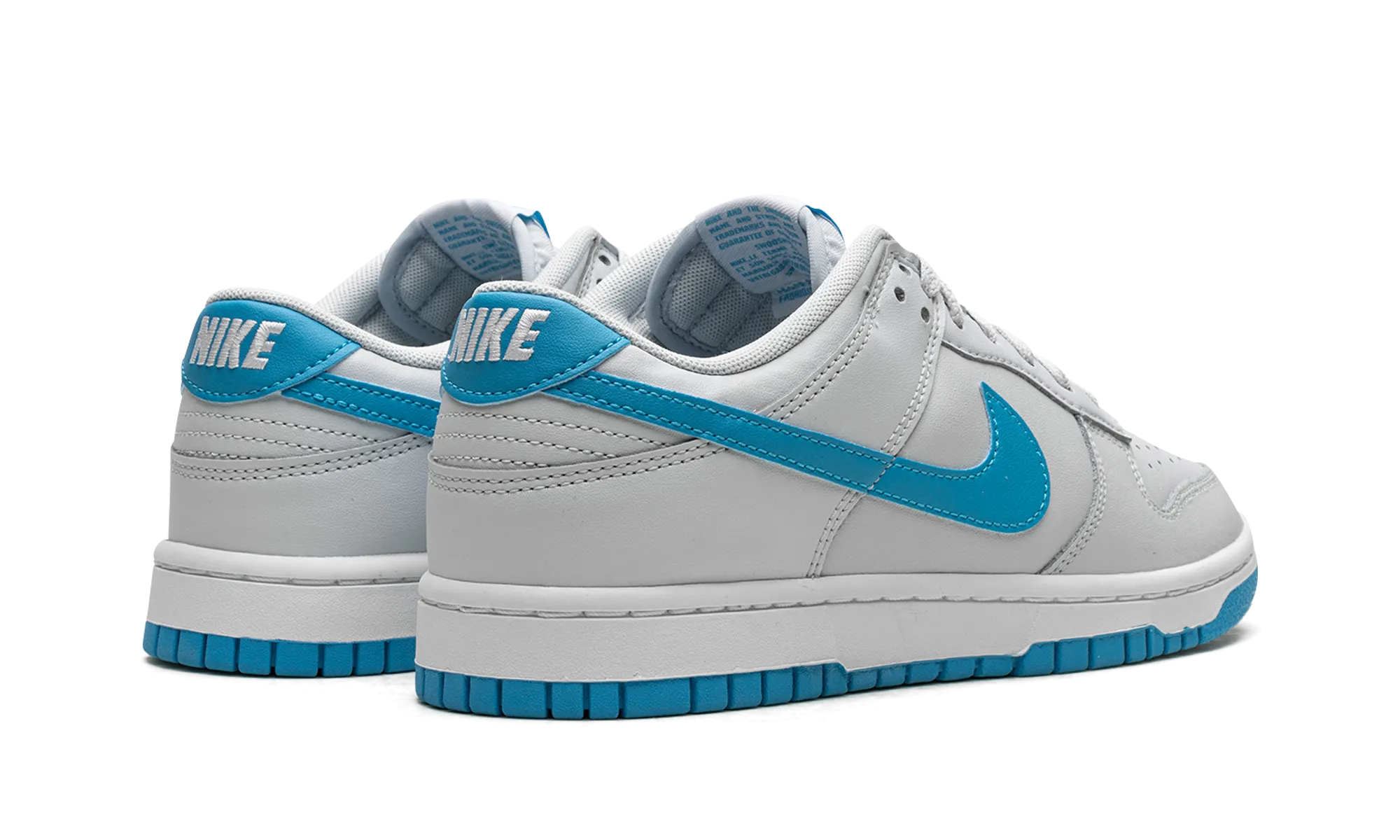 Clean Style Dunk Low Retro "Pure Platinum Blue Lightning"