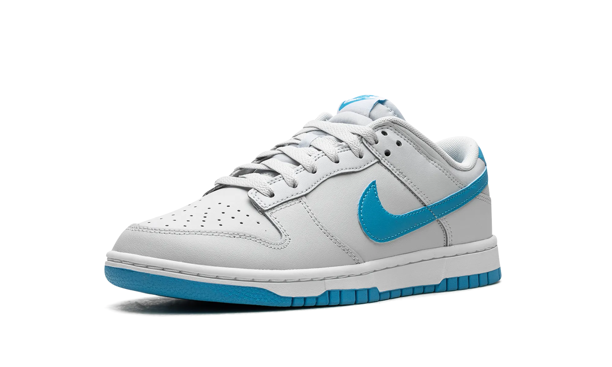 Dunk Low Retro "Pure Platinum Blue Lightning" Airy Design